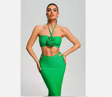 Load image into Gallery viewer, High waist flower set
