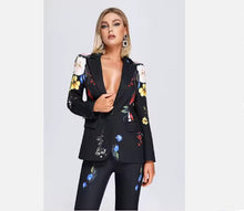 Load image into Gallery viewer, Flower pants set
