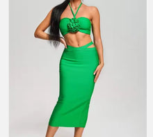 Load image into Gallery viewer, High waist flower set
