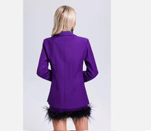 Load image into Gallery viewer, Feather blazer set

