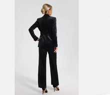 Load image into Gallery viewer, Velvet pants set
